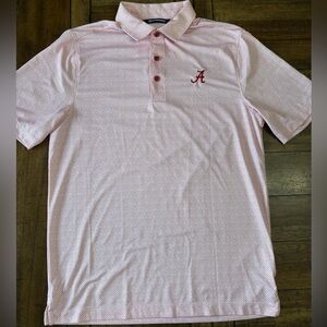 Cutter & Buck University of Alabama Crimson Double Dot Polo